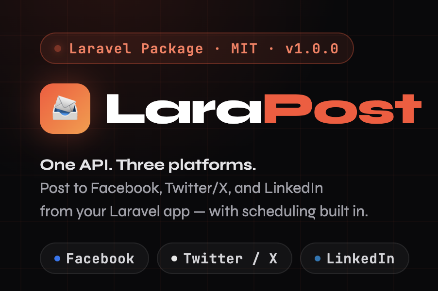 LaraPost banner